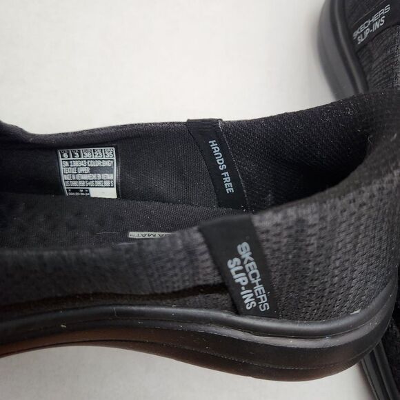 Skechers Women 6 Black Hands Free Slip Ins On The Go Flex Radient Shoe - Picture 8 of 11